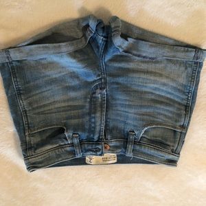 Abercrombie denim cutoff